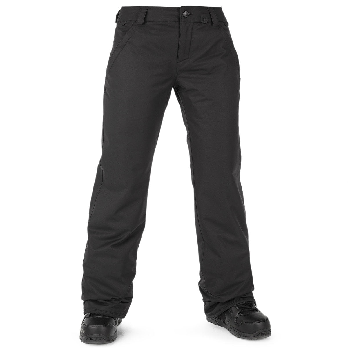 Volcom Womens Frochickie Ins Snowboard Pants - Black image 1