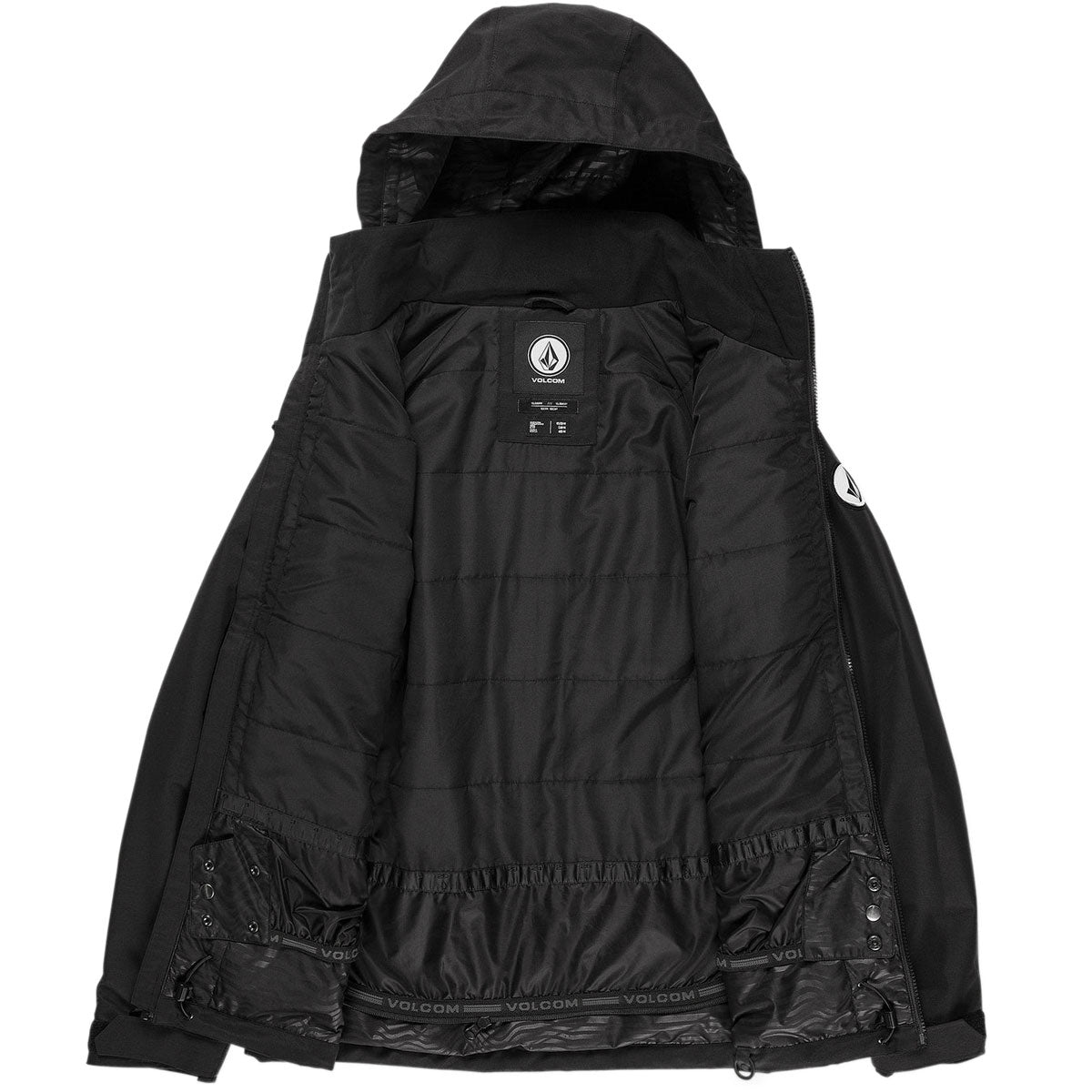 Volcom 2836 Insulated Snowboard Jacket - Black image 4