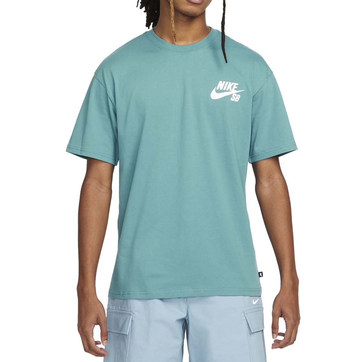 Nike SB New Logo T-Shirt - Mineral Teal image 2