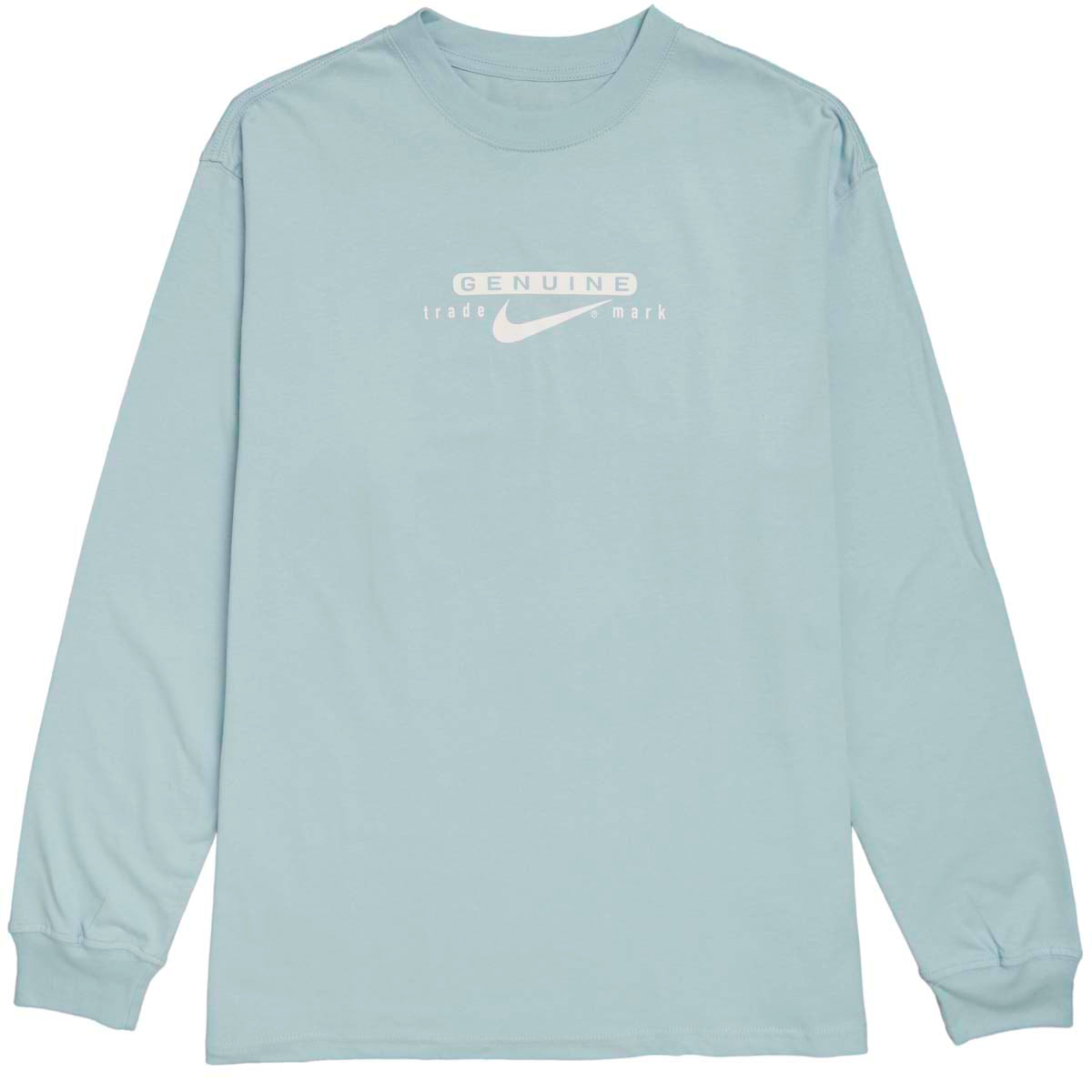 Nike SB Genuine Long Sleeve T-Shirt - Ocean Bliss image 1