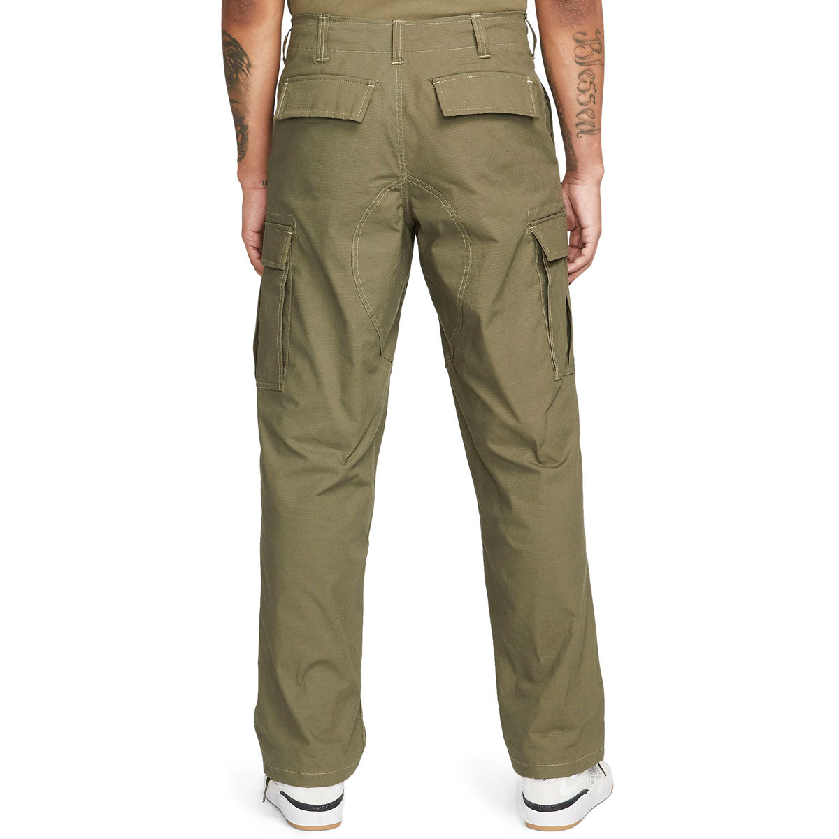 Nike SB Kearny Cargo Pants - Medium Olive/White image 2