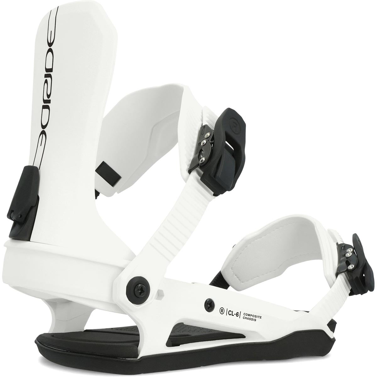 Ride Cl-6 2024 Snowboard Bindings - White image 1