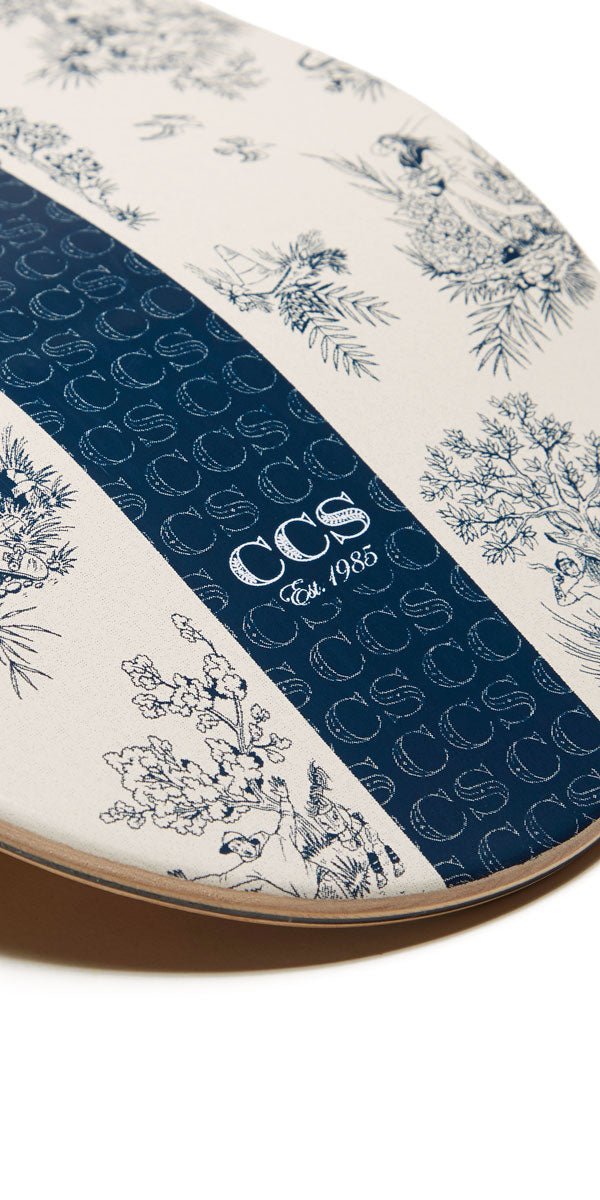 CCS Toile Skateboard Complete - Blanc image 3