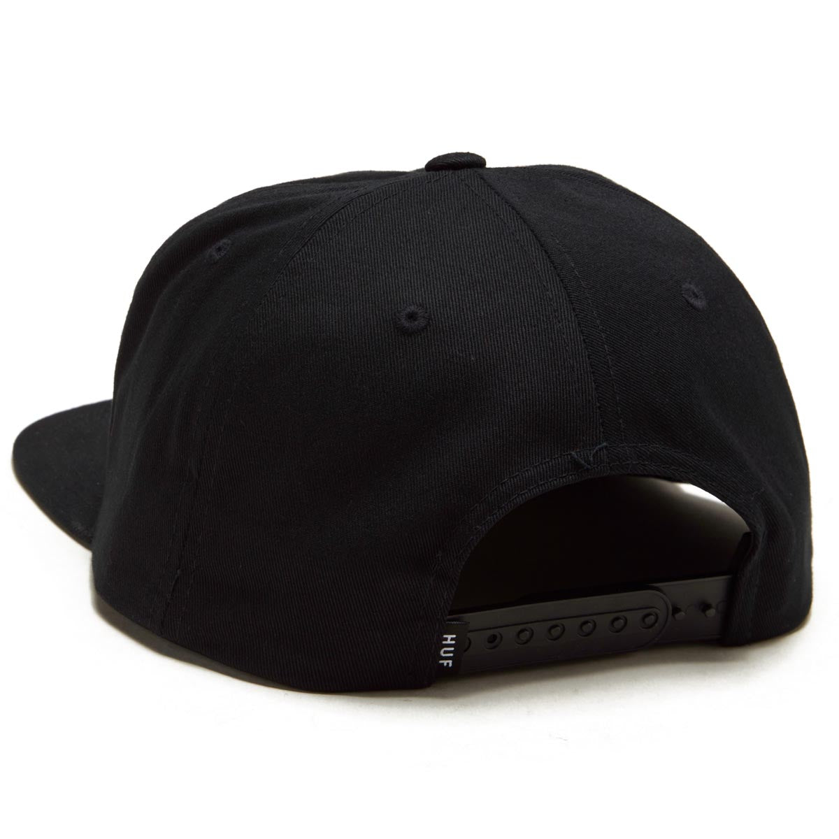 HUF Set Box Snapback Hat - Black image 2