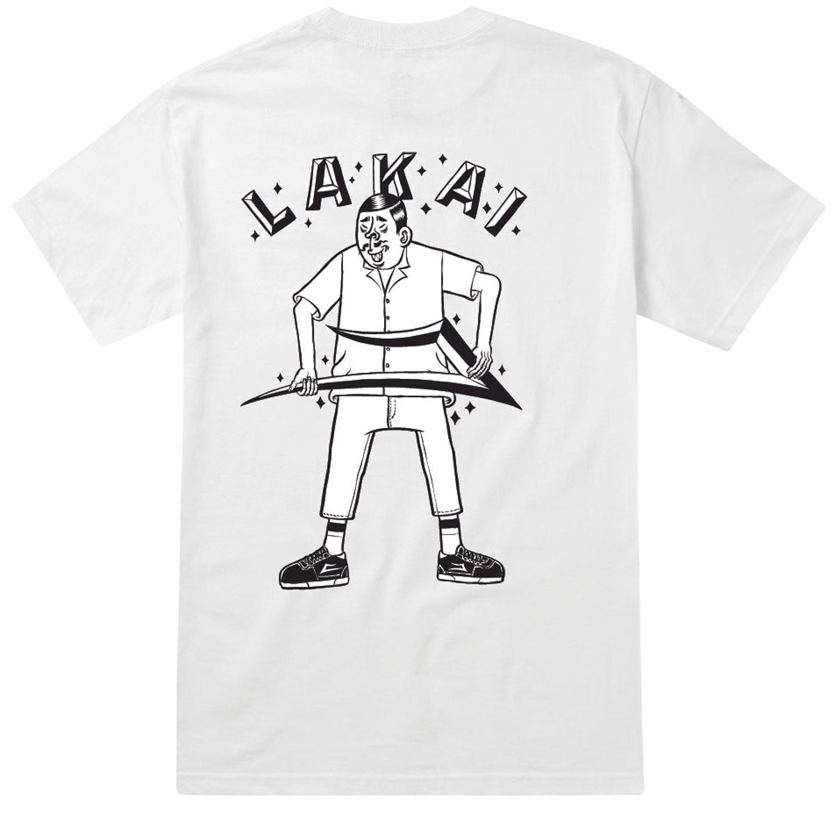 Lakai Esow Character T-Shirt - White image 1