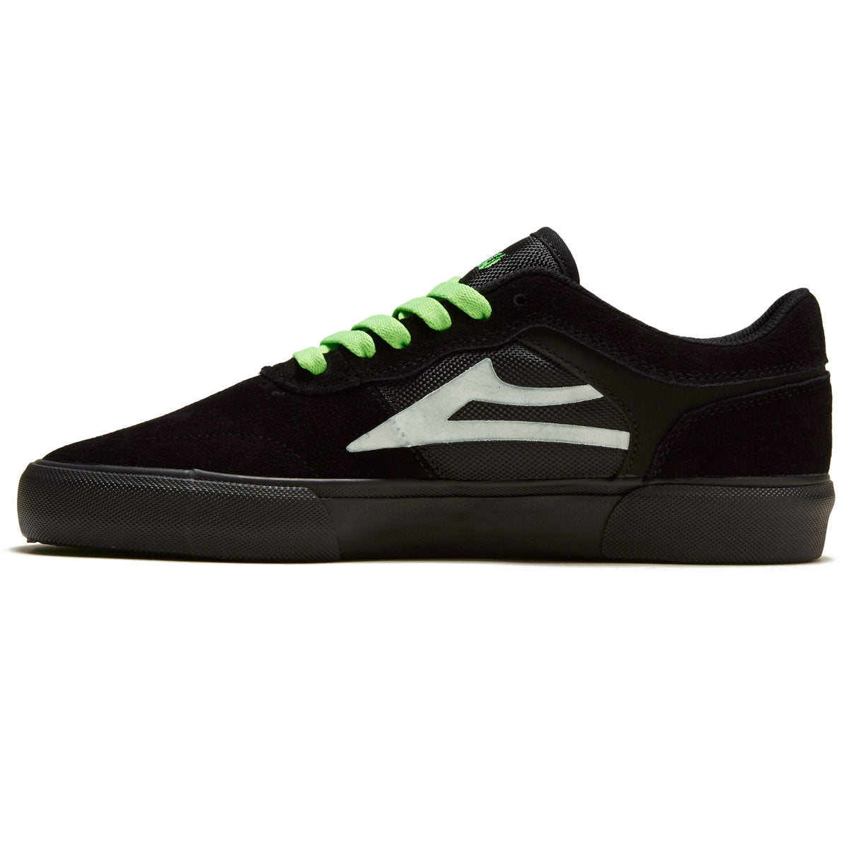 Lakai x Yeah Right Staple  Shoes - Black/UV Green Suede image 2