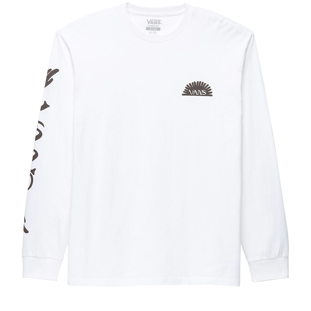 Vans Dakota Roche Long Sleeve T-Shirt - White image 1