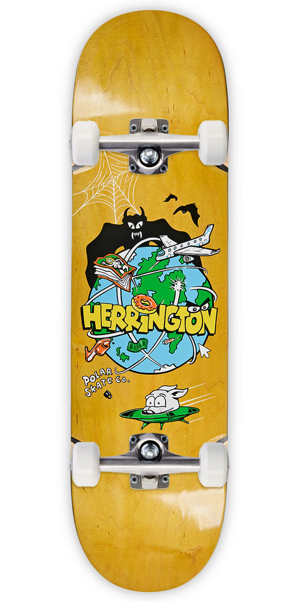 Polar Aaron Herrington Planet Herrington Wheel Well Skateboard Complete - 8.25