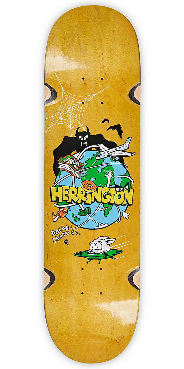 Polar Aaron Herrington Planet Herrington Wheel Well Skateboard Deck - 8.50