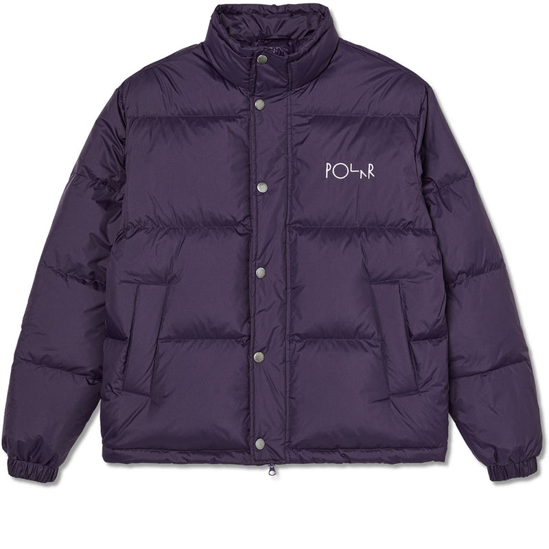 Polar Basic Puffer Jacket - Dark Violet