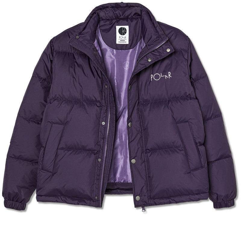 Polar Basic Puffer Jacket - Dark Violet