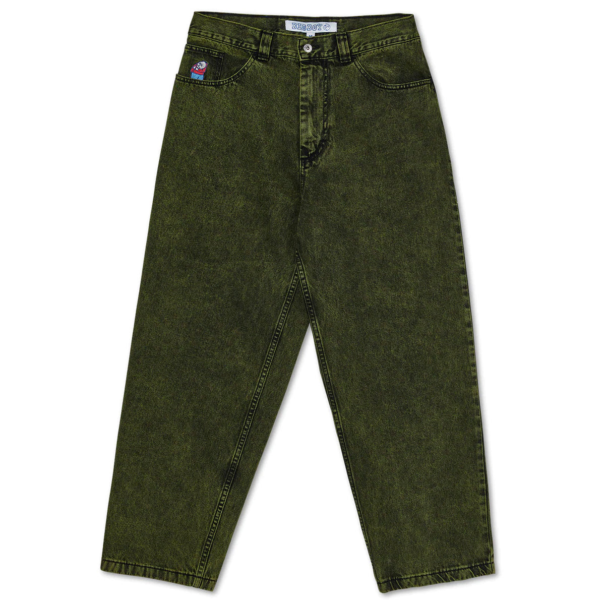 Polar Big Boy Jeans - Green/Black – CCS