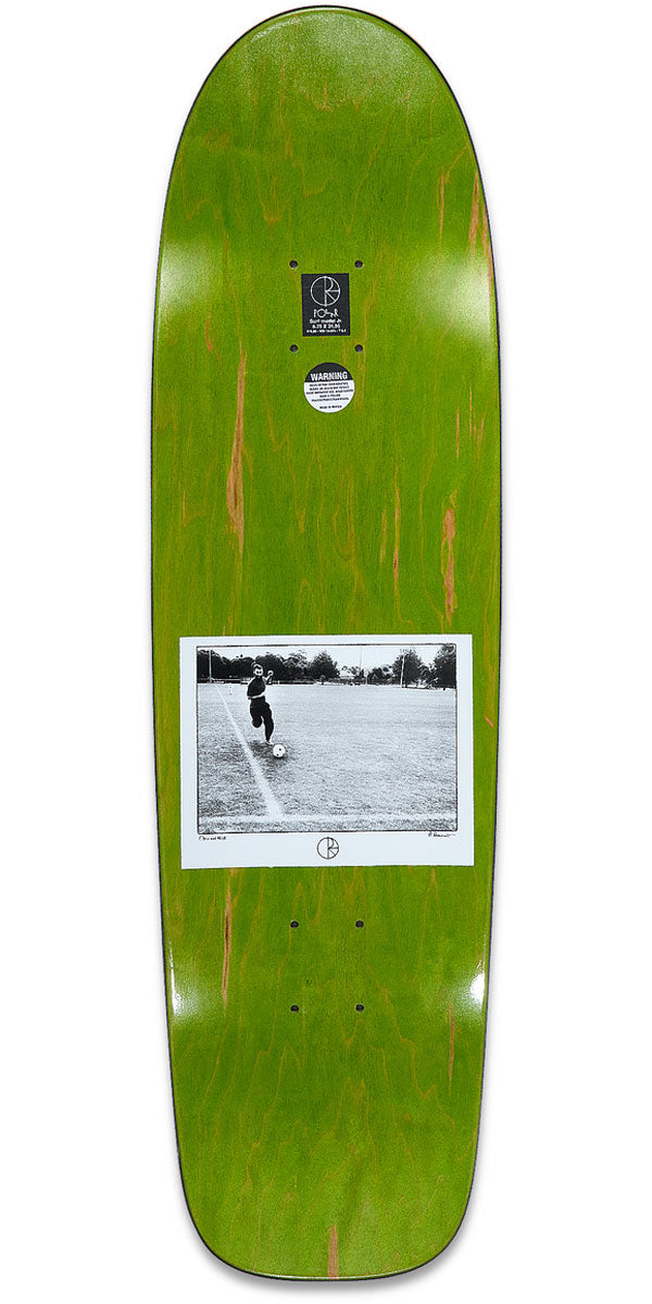 Polar Nick Boserio Run Cleo on a Surf Jr. Skateboard Deck - Green - 8.75