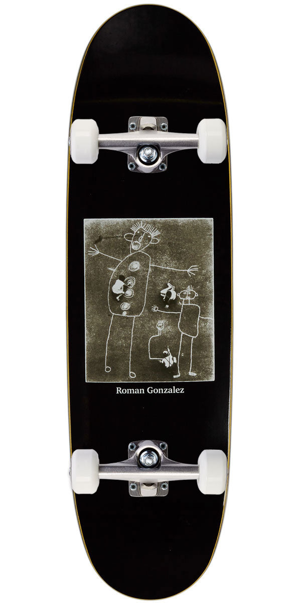 Polar Roman Gonzalez Bernard On a Football Skateboard Complete - Black - 8.75