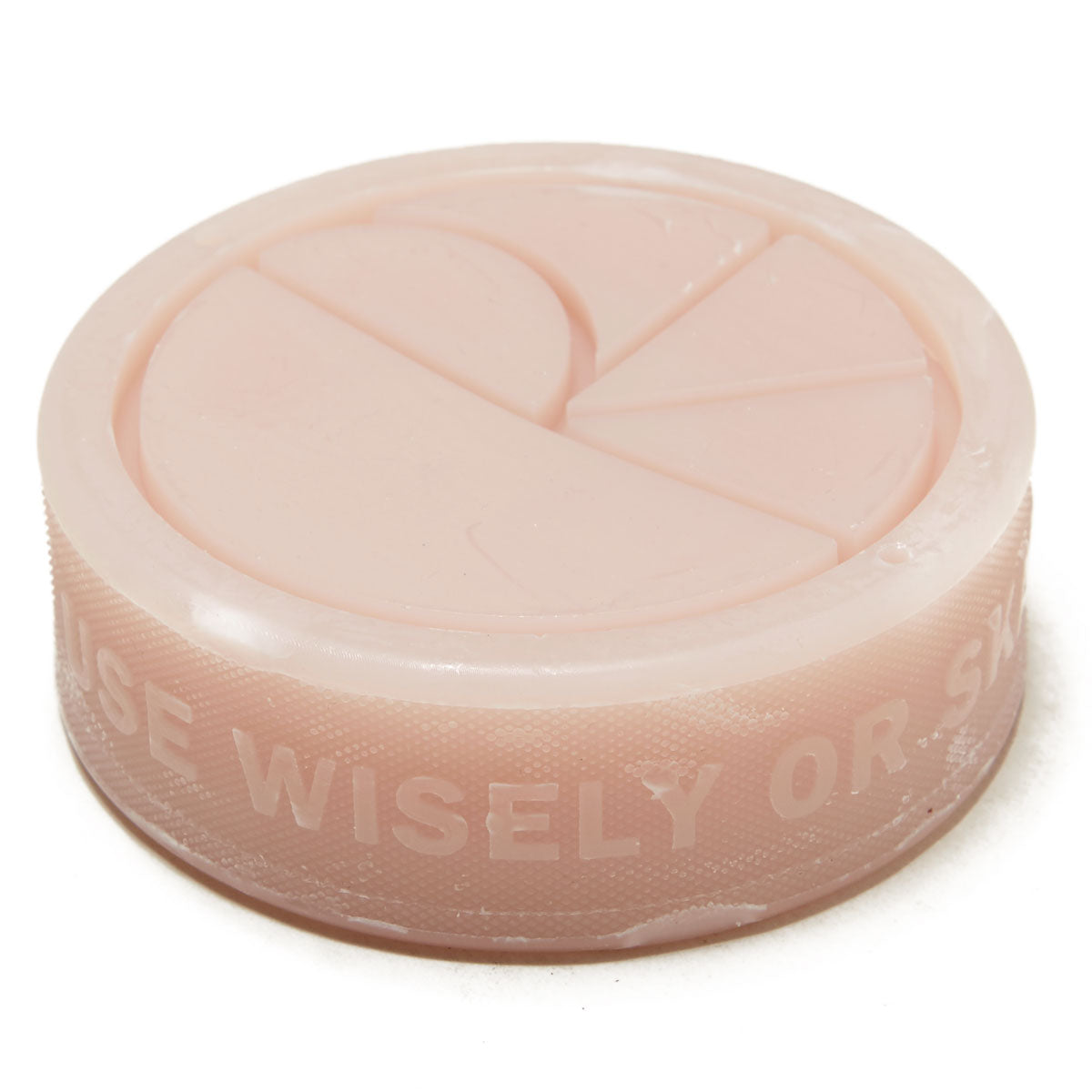 Polar Use Wisely or Skate Faster Skate Wax - Soft Pink image 2