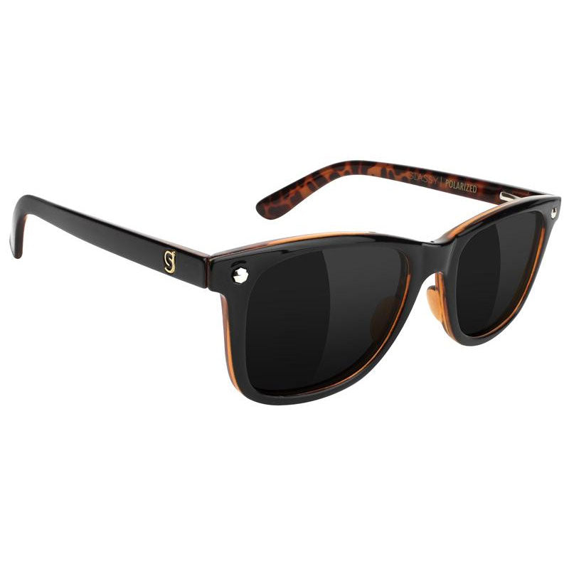 Glassy Mikemo Premium Polarized Sunglasses - Black/Tortoise image 1
