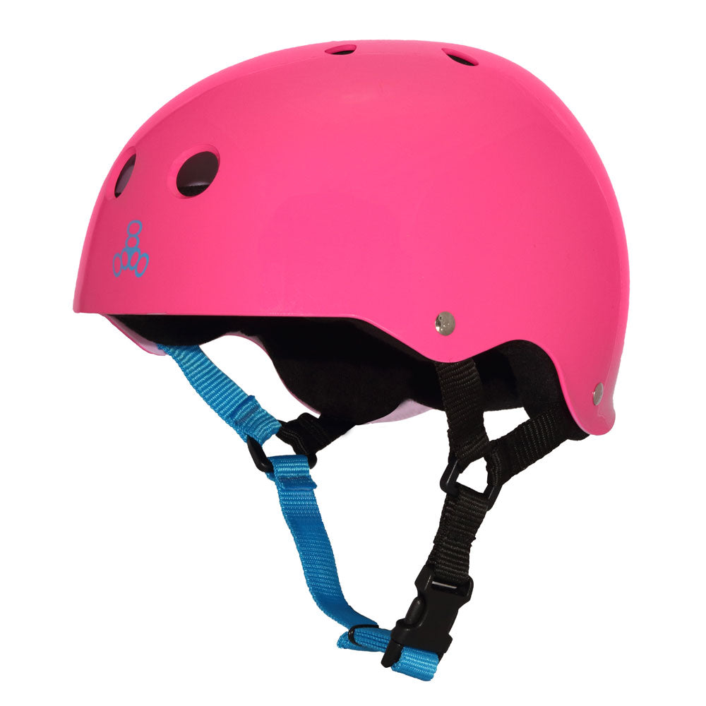 Triple Eight Sweatsaver Helmet - Neon Fuschia image 1