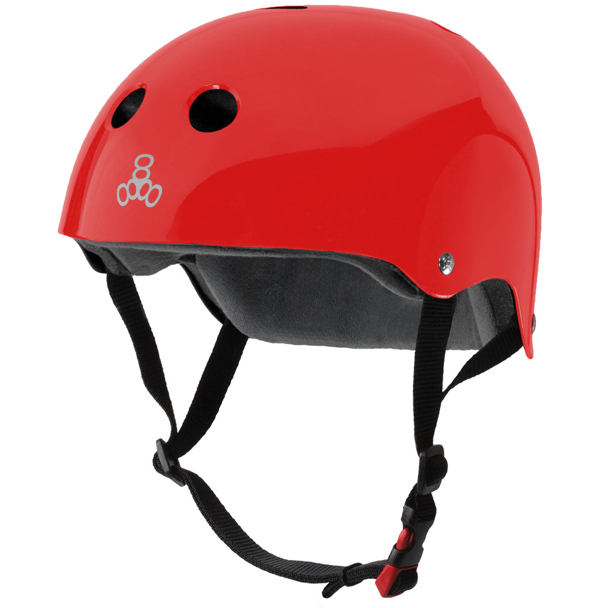 Triple Eight Certified Sweatsaver Helmet - Red Gloss image 1