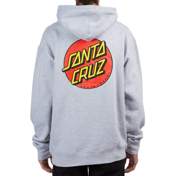 Santa Cruz Classic Dot Hoodie - Grey Heather