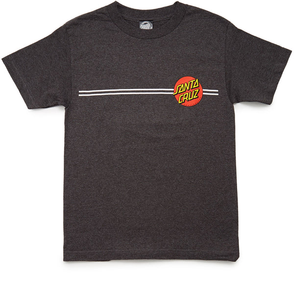 Santa Cruz Classic Dot T-Shirt - Charcoal Heather – CCS