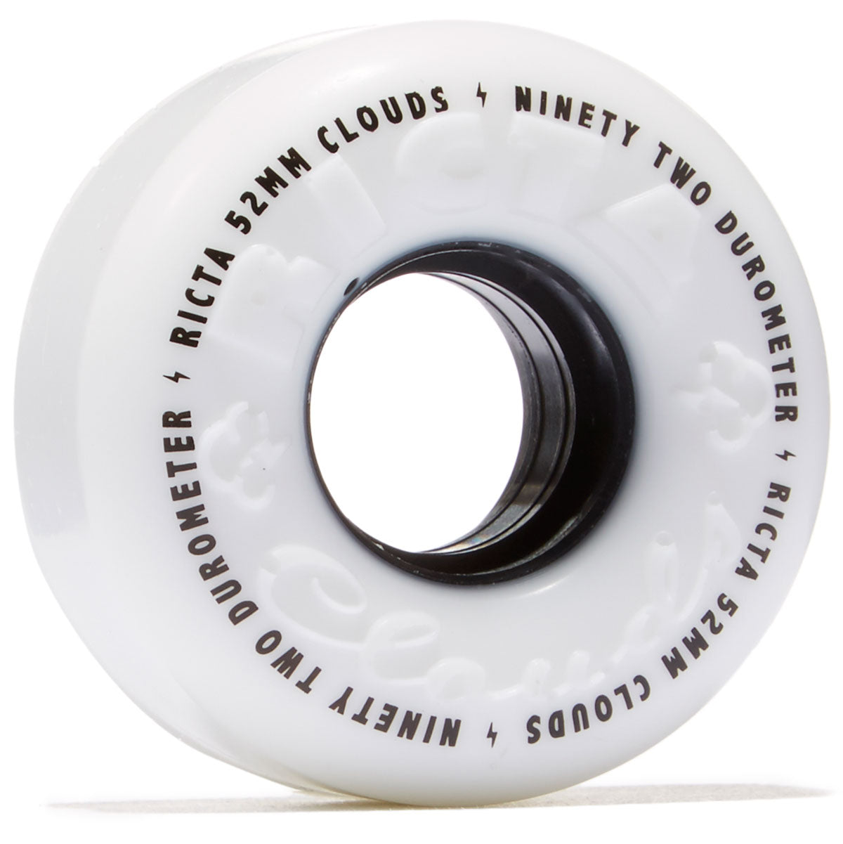 Ricta Clouds 92a Skateboard Wheels - Black - 52mm – CCS