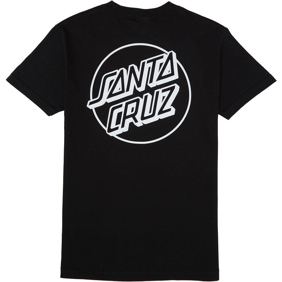 Santa Cruz Opus Dot T-Shirt - Black/White image 1