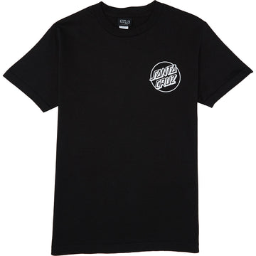 Santa Cruz Opus Dot T-Shirt - Black/White