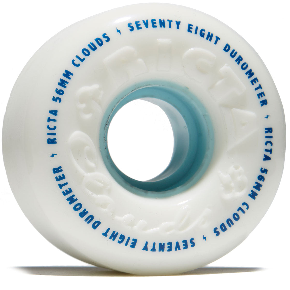 Ricta Clouds 78a Skateboard Wheels - White - 56mm image 1