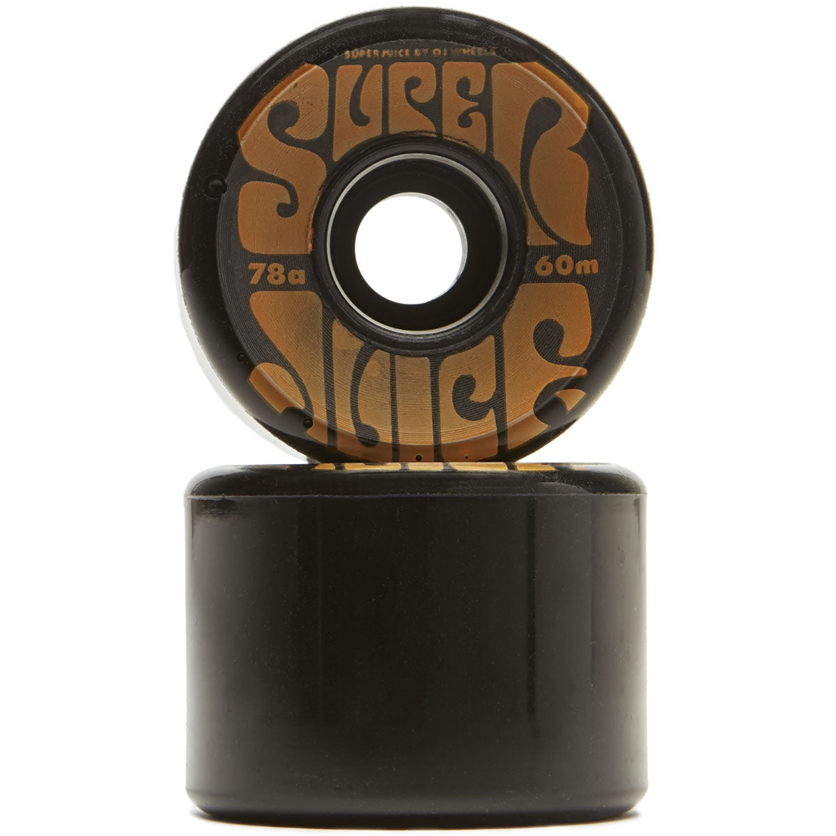 OJ Super Juice 78a Skateboard Wheels - Black - 60mm image 2