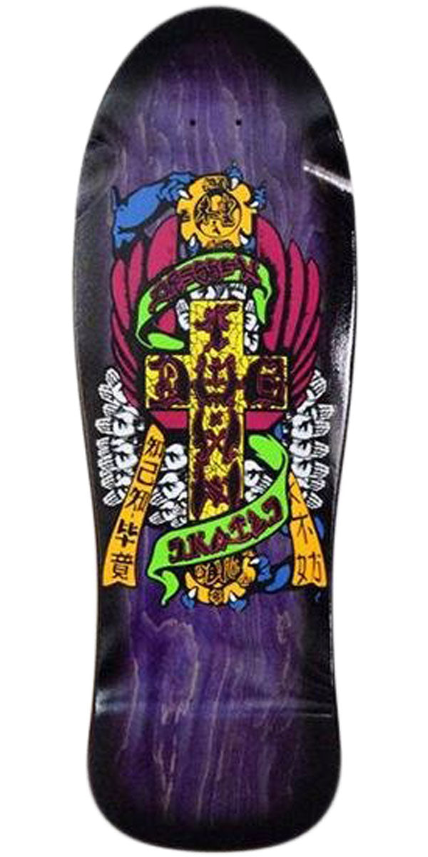 Dogtown Eric Dressen Hands Reissue Skateboard Deck - Assorted/Black Fade - 10.125