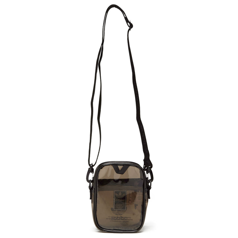 Adidas Originals Tinted Festival Crossbody
 Bag - Carbon Grey/Black