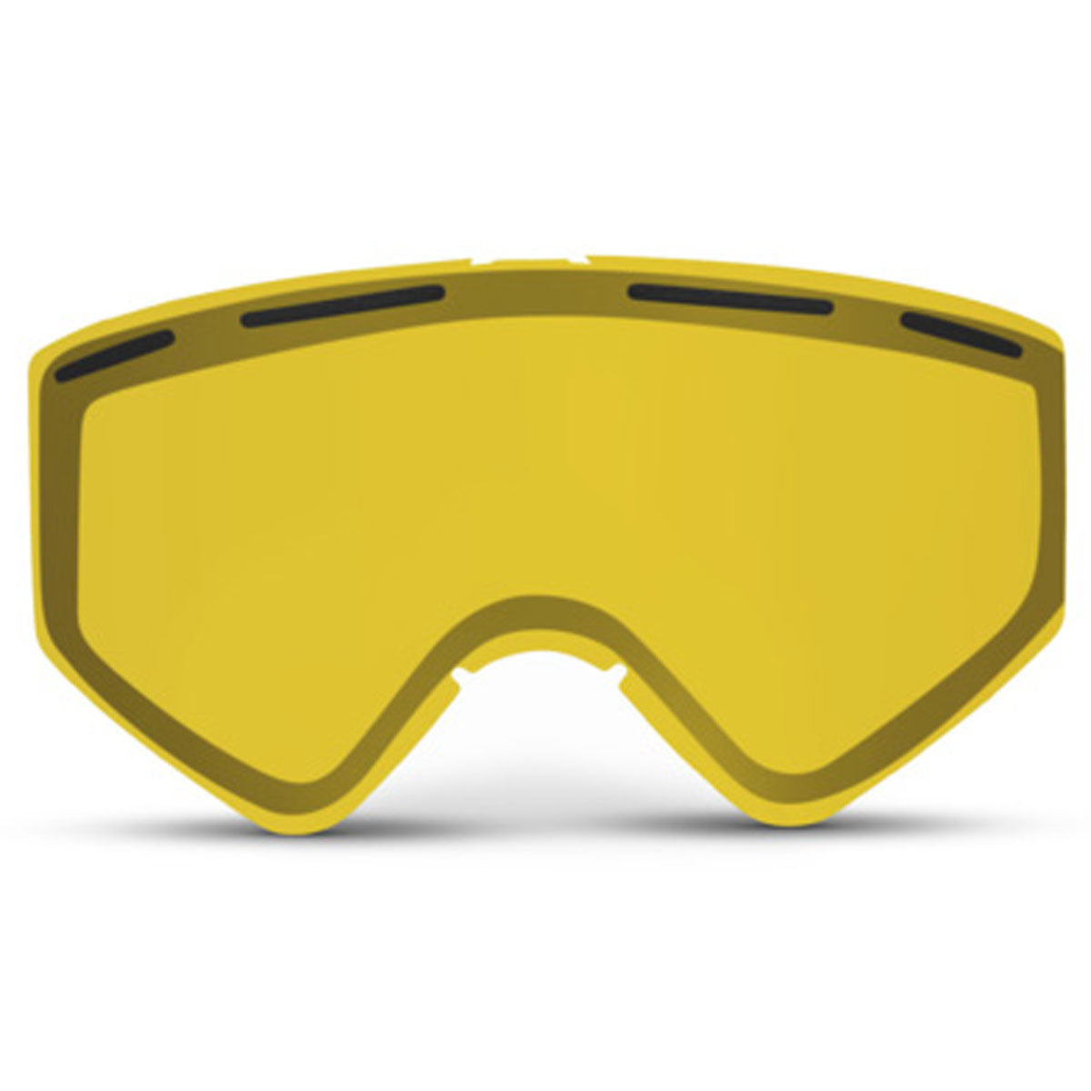 Ashbury Blackbird White Triangle Snowboard Goggles - Dark Smoke/Yellow Spare image 3