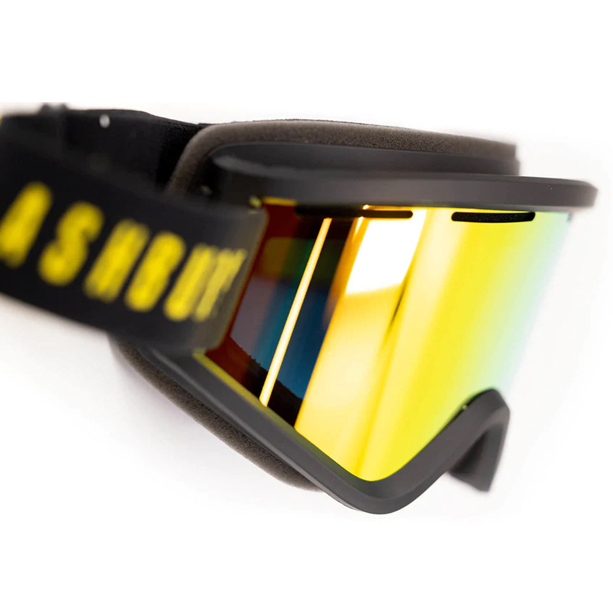 Ashbury Blackbird Snowboard Goggles - Bank/Gold Mirror/Yellow Spare image 2