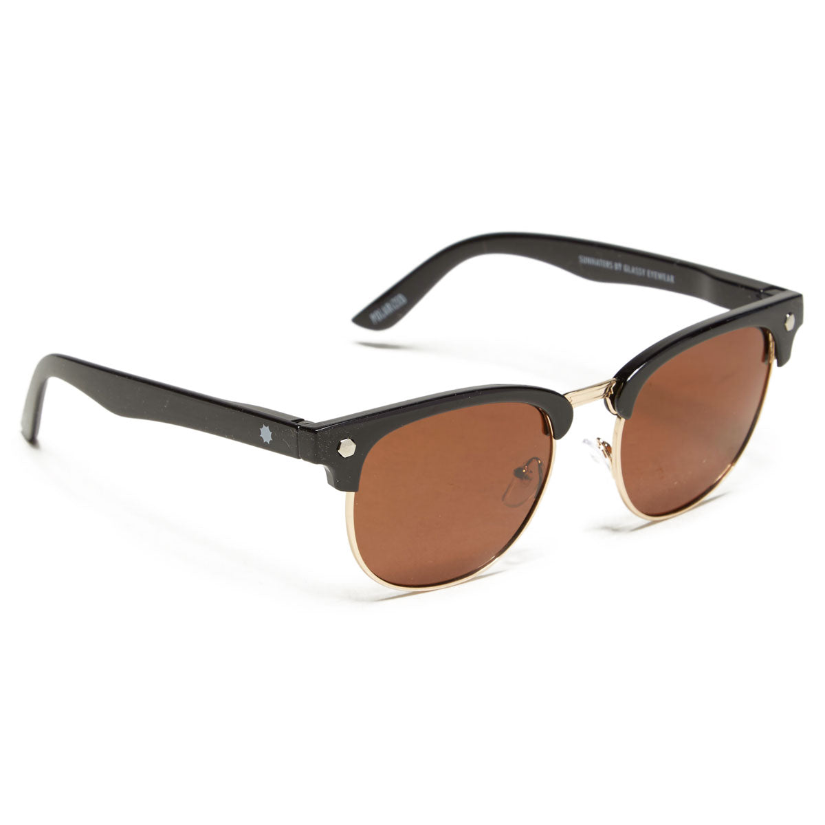 Glassy Morrison Polarized Sunglasses - Black/Brown image 1