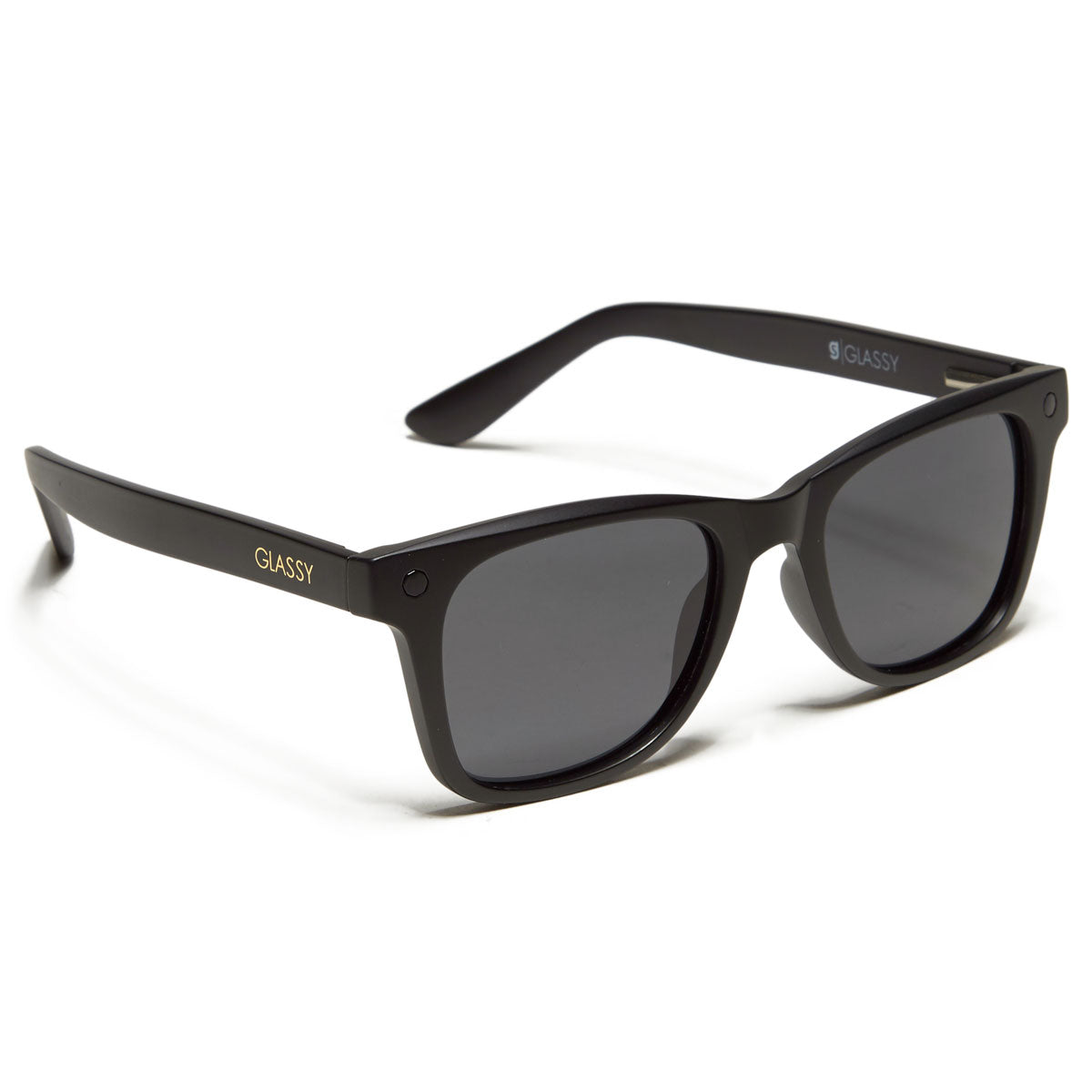 Glassy Harper Premium Polarized Sunglasses - Matte Blackout image 1