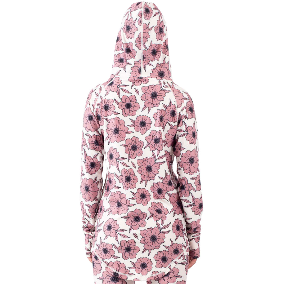 Eivy Icecold Hood Top Snowboard Base Layer - Wall Flowers image 2