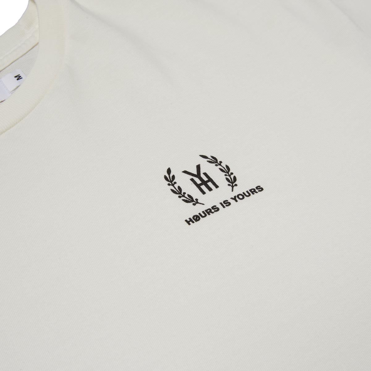 Hours Is Yours Monogram T-Shirt - Vintage White image 2