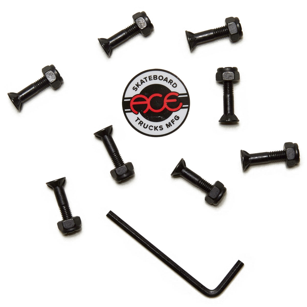 Ace AF1 Hollow Bolts w/ Grippers Allen Hardware - 7/8