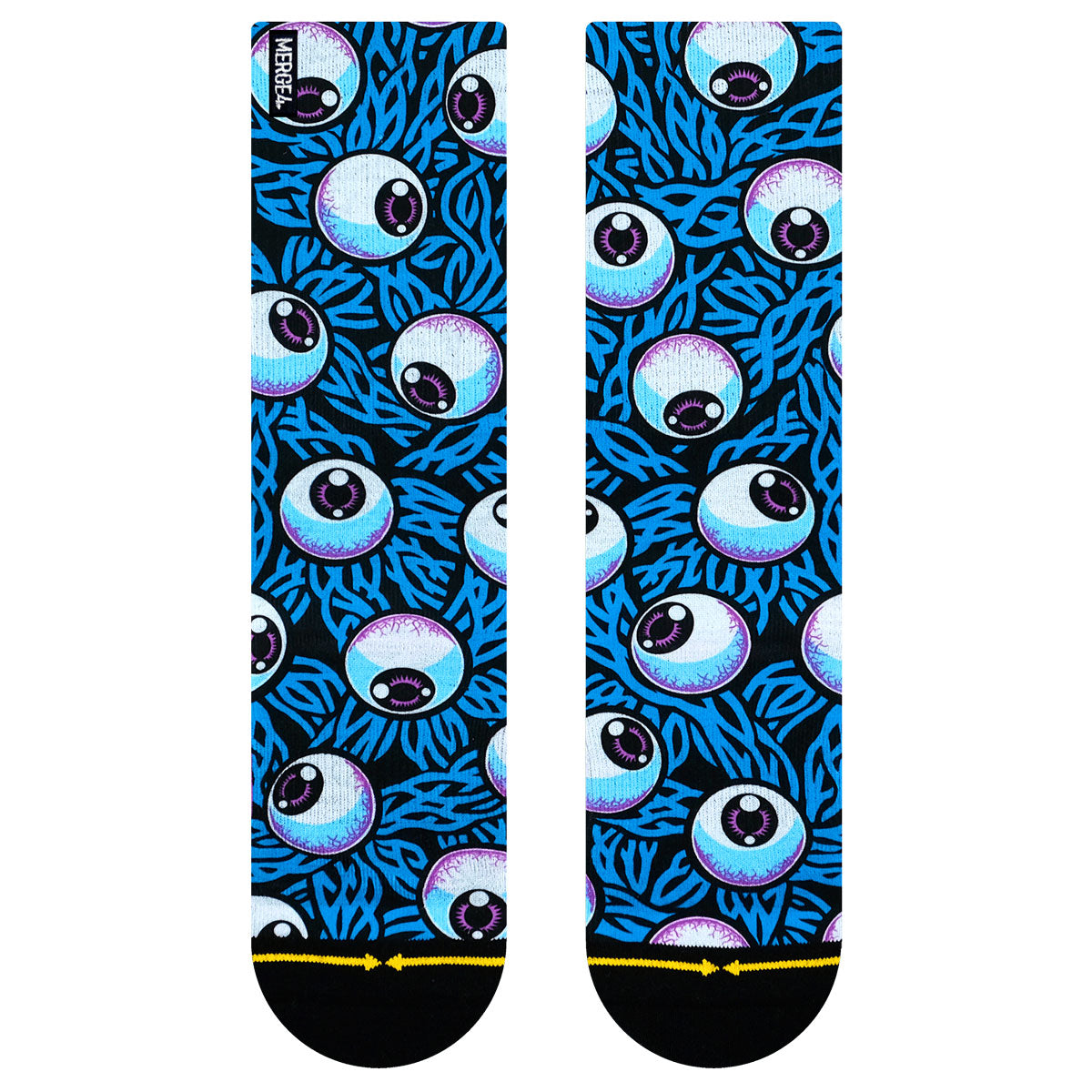 Merge4 Jimbo Eyes Socks - Blue image 2