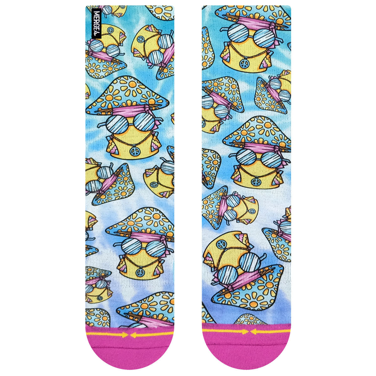 Merge4 Chump Magic's Hippie Shroom Socks image 2