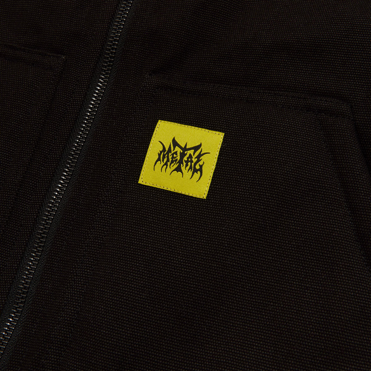 Metal Trust in Crust Vest Jacket - Black image 4