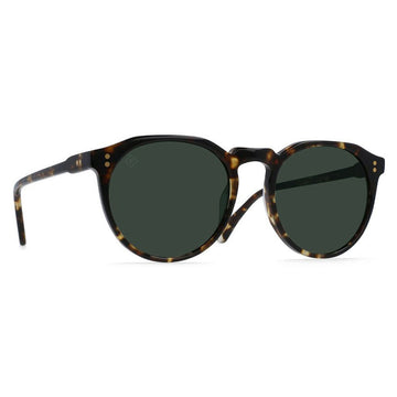 Raen Remmy 52 Sunglasses - Brindle Tortoise/Green Polarized