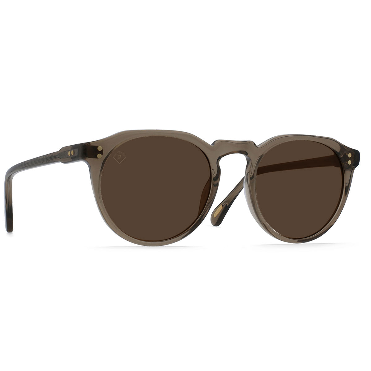 Raen Remmy 52 Sunglasses - Ghost/Vibrant Brown Polarized image 1