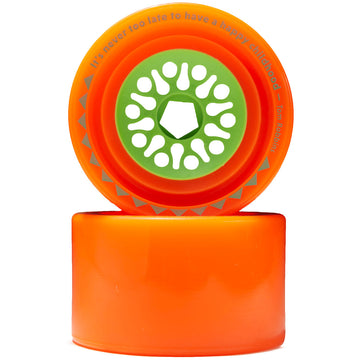 Orangatang Dad Bod 80a Longboard Wheels - Orange - 105mm