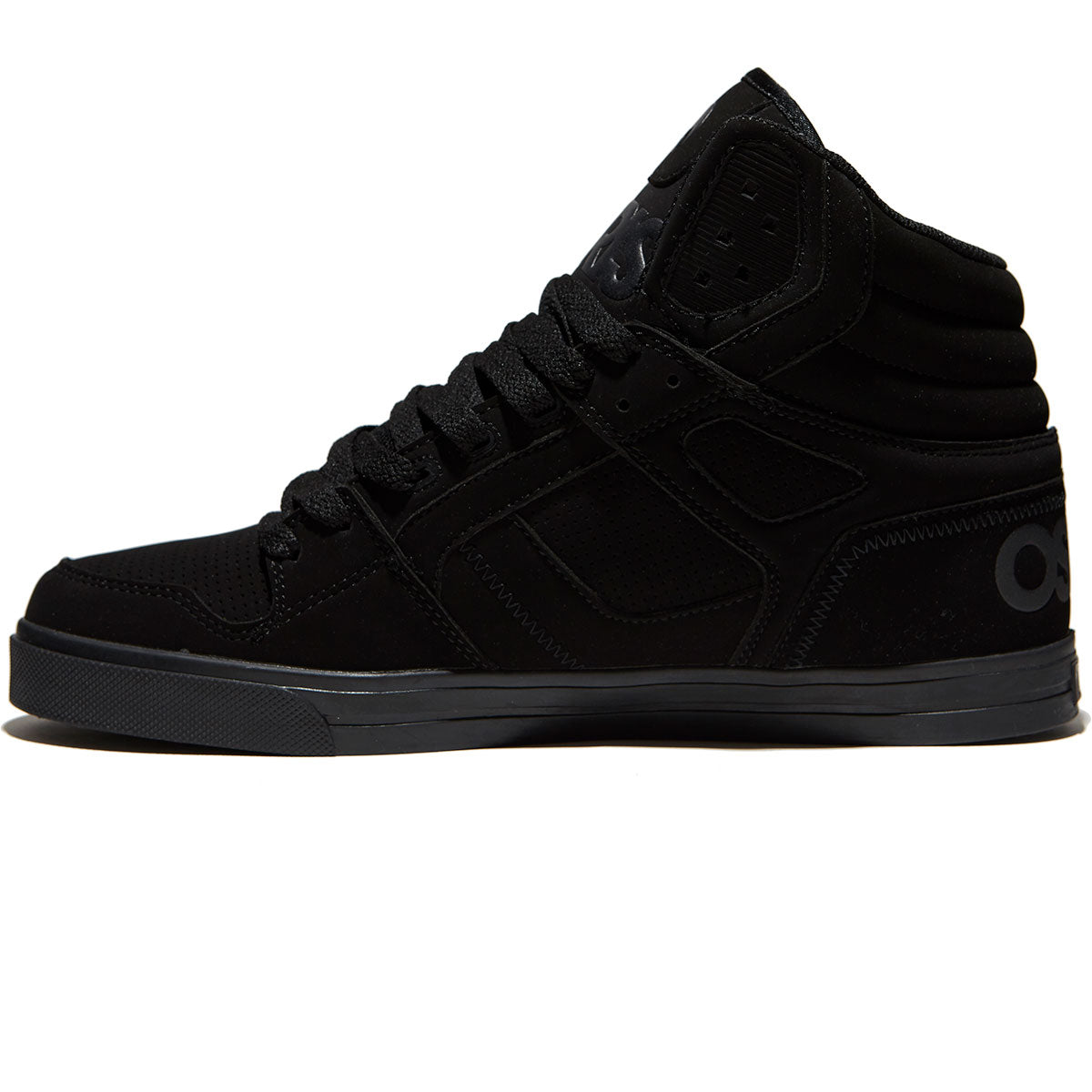 black high top skate shoes