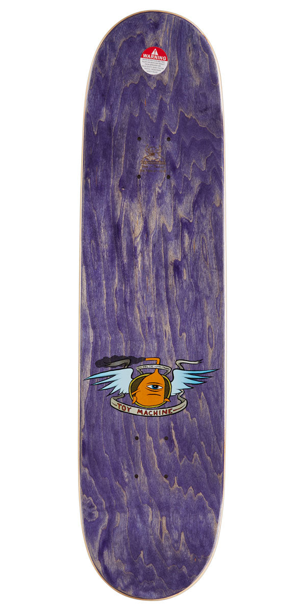Toy Machine Monster Skateboard Deck - Assorted Stains - 8.00