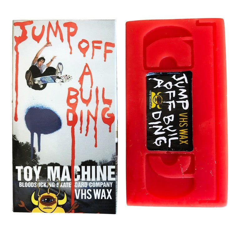 Toy Machine Jump Off A Building V.H.S. Skate Wax image 1