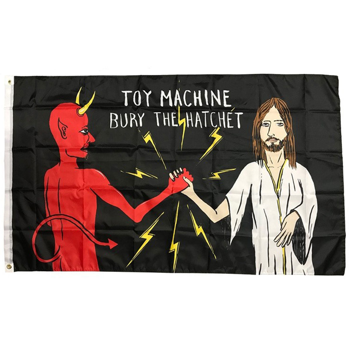 Toy Machine Bury The Hatchet Flag - Multi image 1