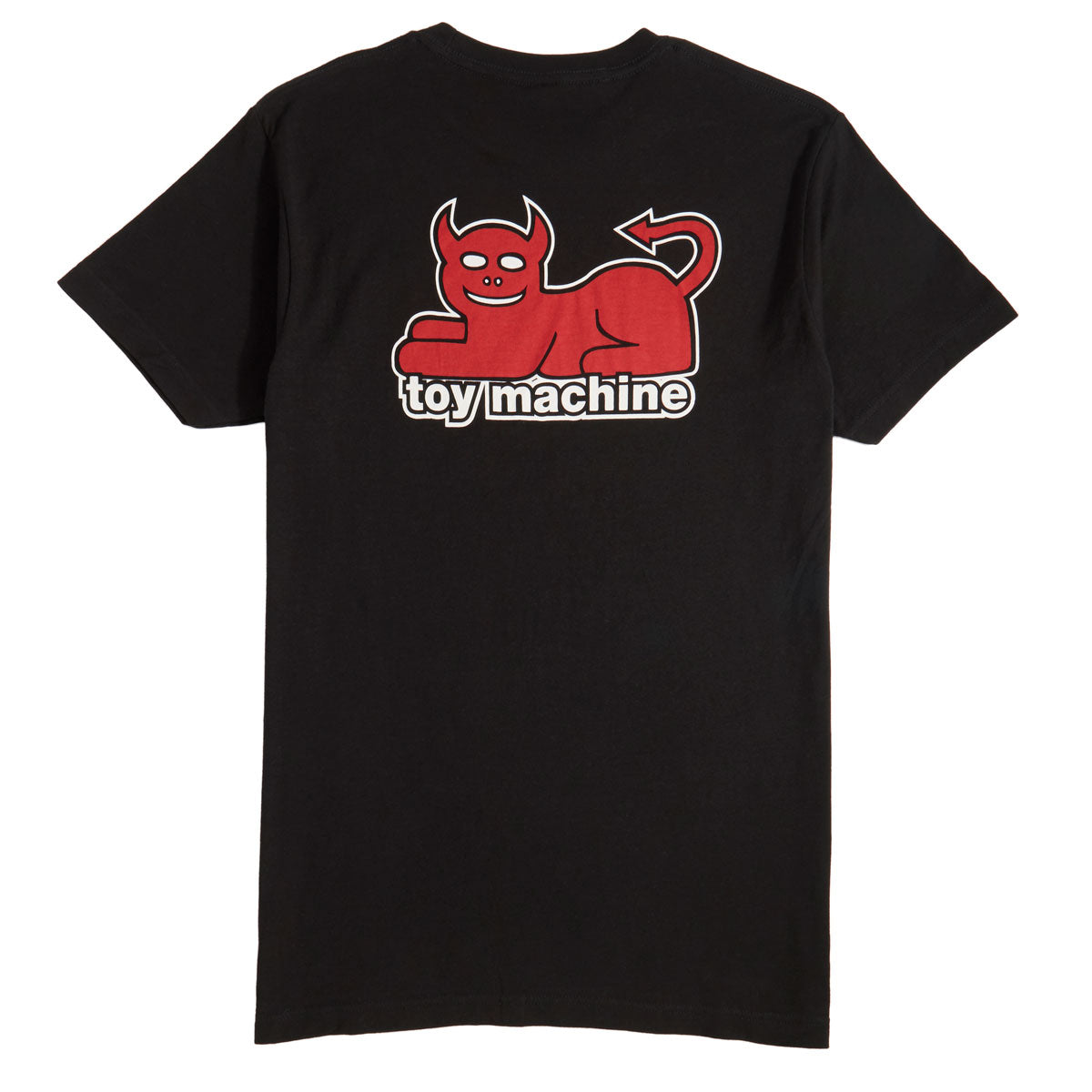 Toy Machine Devil Cat T-Shirt - Black image 2