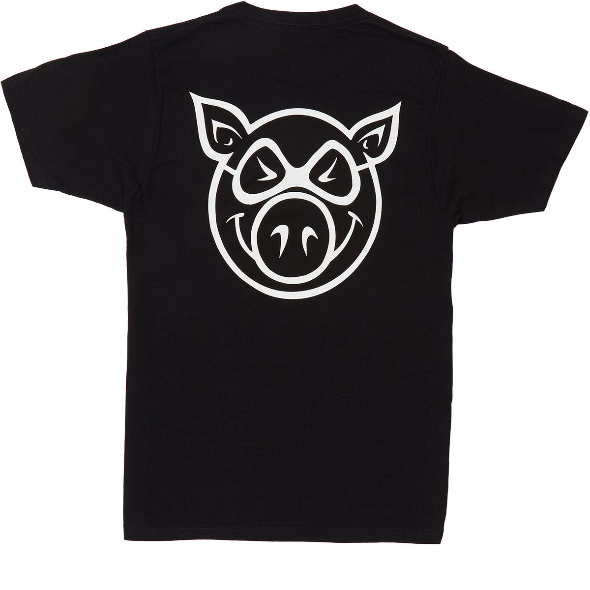 Pig F and B Head T-Shirt - Black image 1